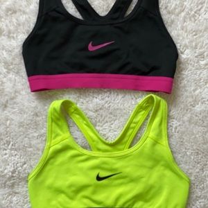 Nike sports bras